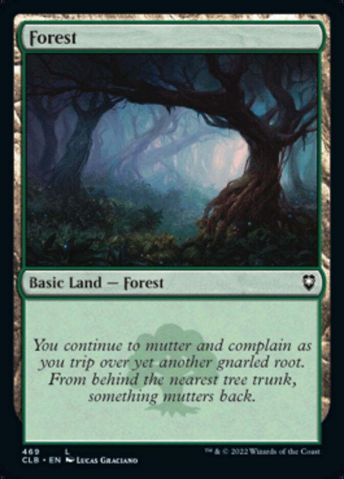 Forest (469) [Commander Legends: Battle for Baldur's Gate] | Odin's Place