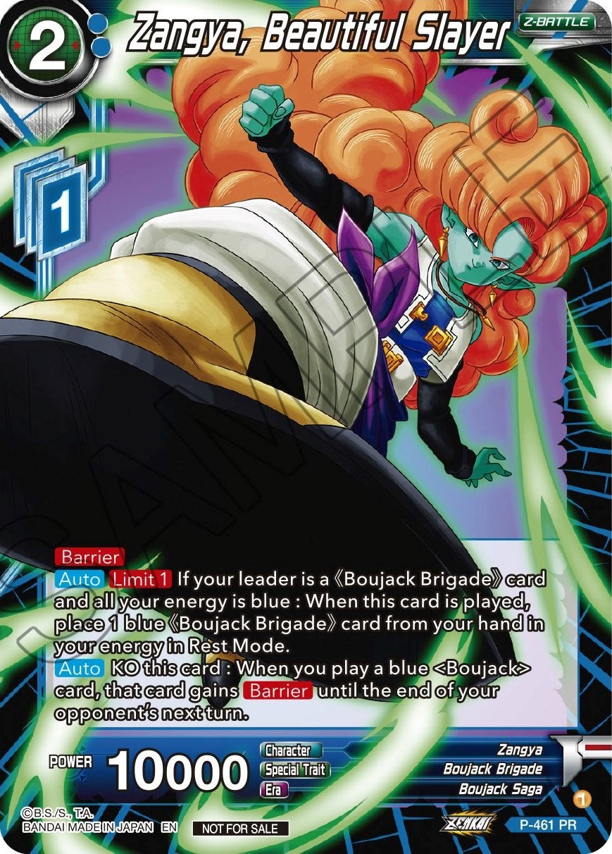 Zangya, Beautiful Slayer (Z03 Dash Pack) (P-461) [Promotion Cards] | Odin's Place