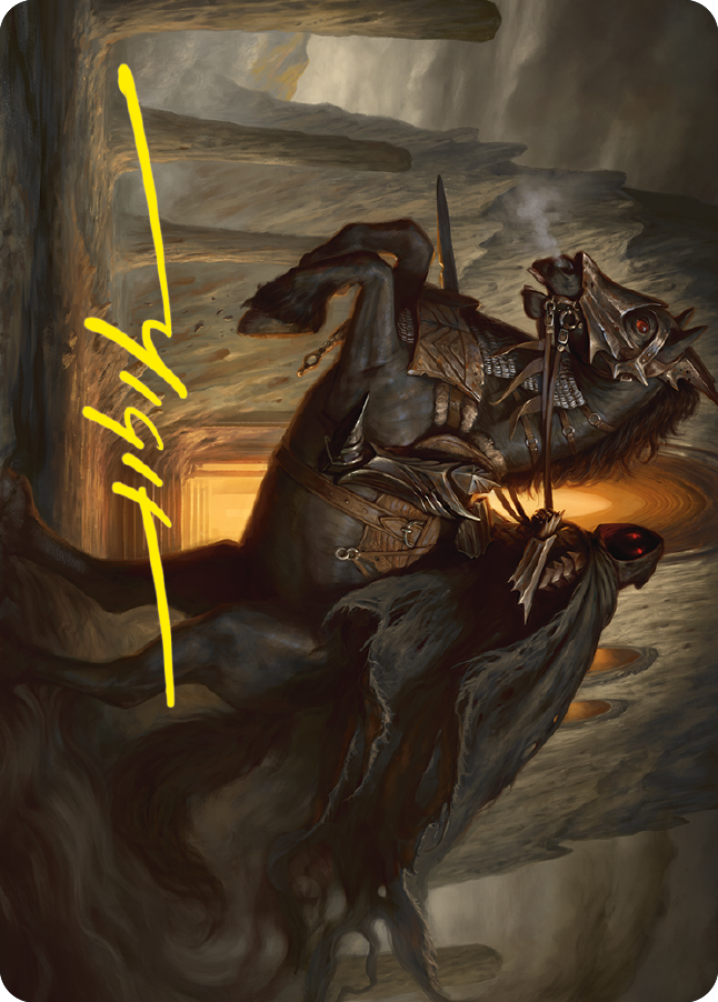 Nazgul Art Card (Gold-Stamped Signature) [The Lord of the Rings: Tales of Middle-earth Art Series] | Odin's Place