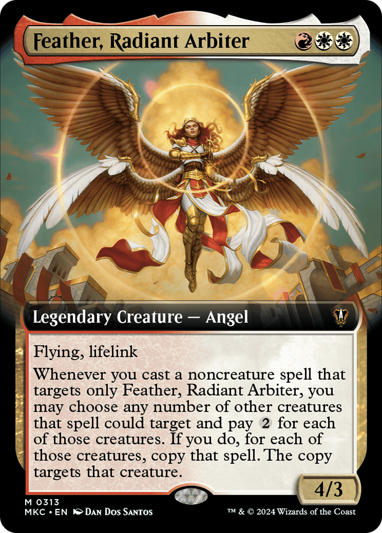 Feather, Radiant Arbiter (Extended Art) [Murders at Karlov Manor Commander] | Odin's Place