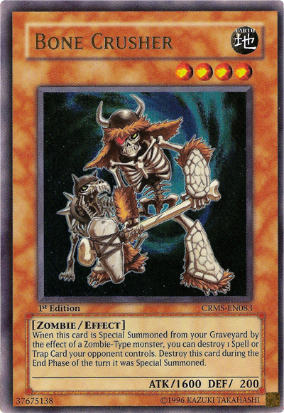 Bone Crusher [CRMS-EN083] Ultra Rare | Odin's Place