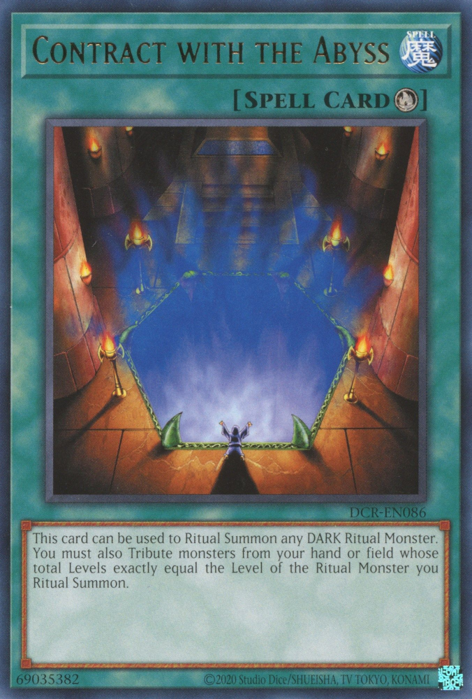 Contract with the Abyss [DCR-EN086] Rare | Odin's Place