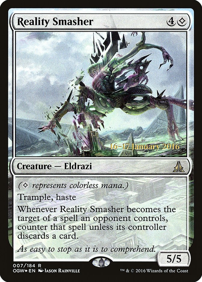 Reality Smasher (7) [Oath of the Gatewatch Prerelease Promos] | Odin's Place