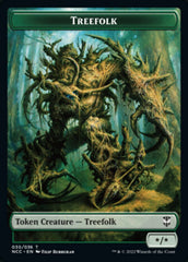 Treefolk // Spider Double-Sided Token [Streets of New Capenna Commander Tokens] | Odin's Place