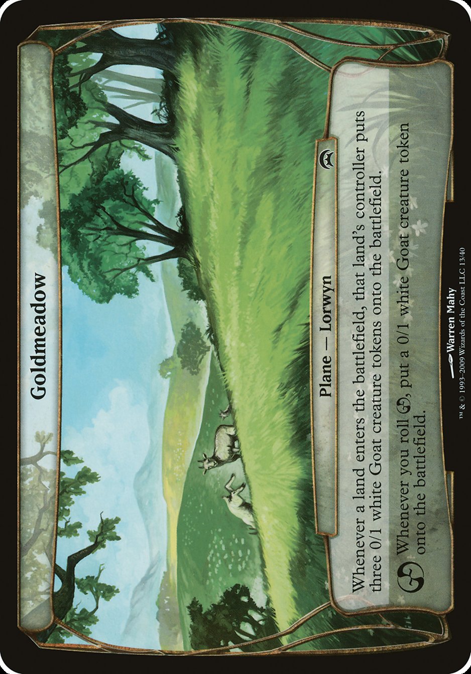 Goldmeadow (13) (Planes) [Planechase Planes] | Odin's Place