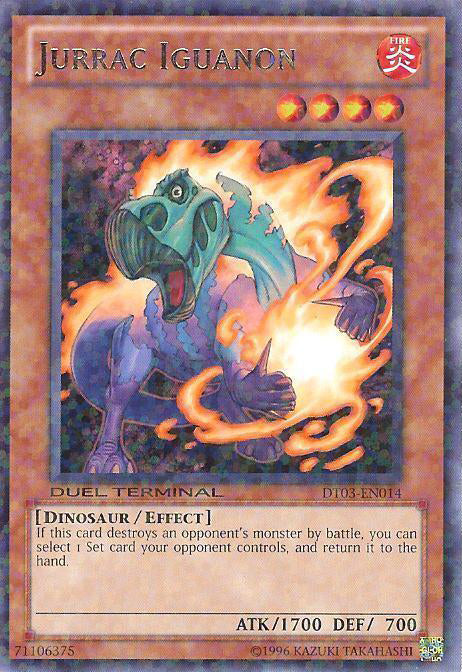 Jurrac Iguanon [DT03-EN014] Rare | Odin's Place
