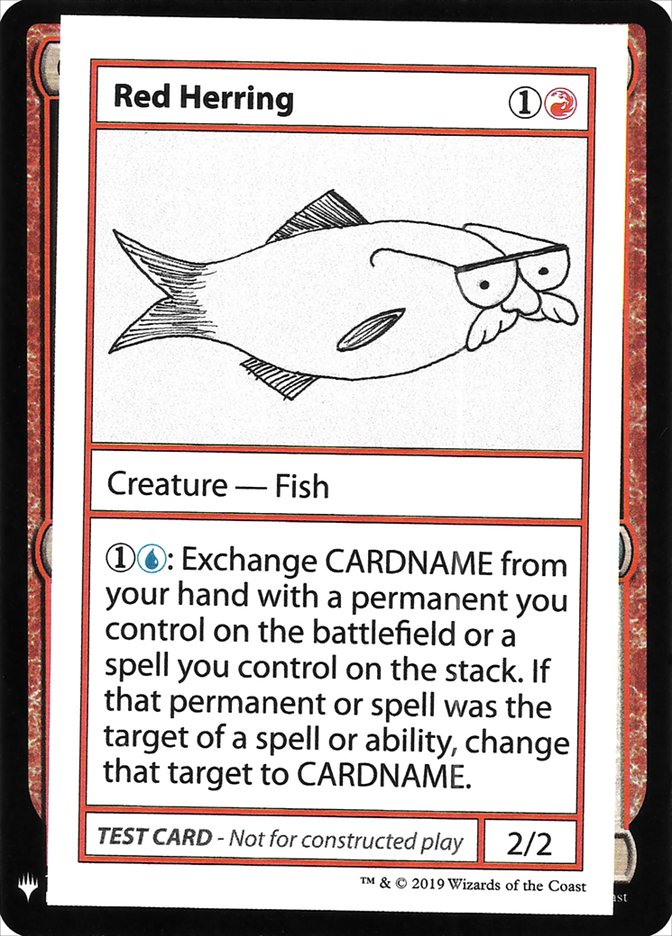 Red Herring [Mystery Booster Playtest Cards] | Odin's Place