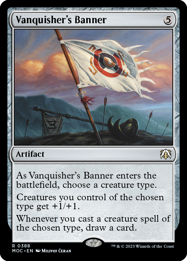 Vanquisher's Banner [March of the Machine Commander] | Odin's Place