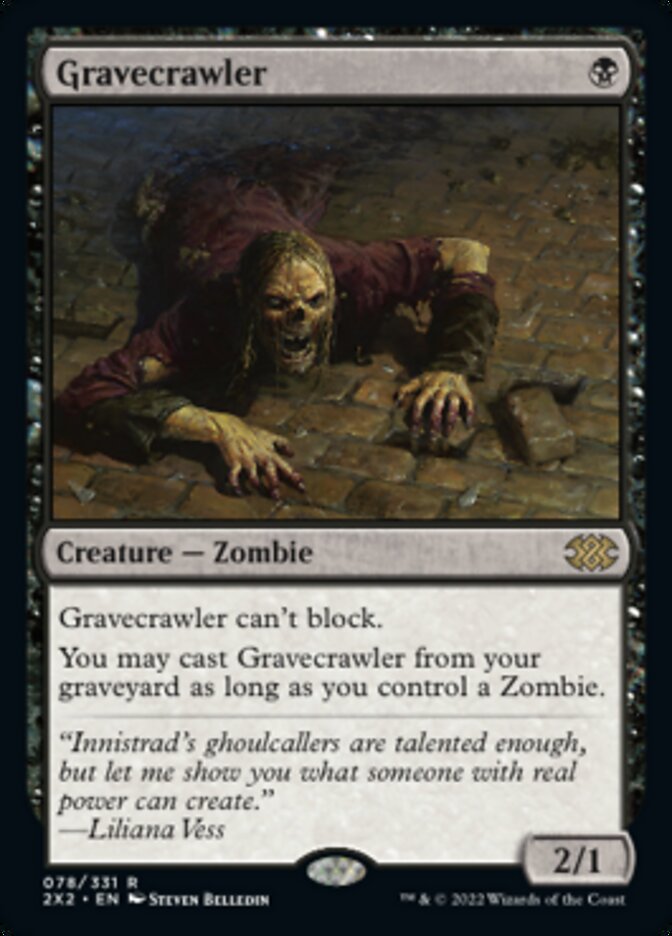 Gravecrawler [Double Masters 2022] | Odin's Place