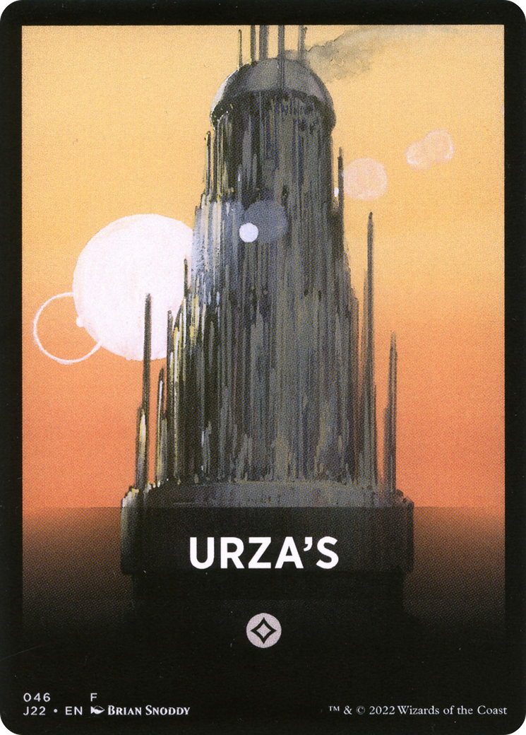Urza's Theme Card [Jumpstart 2022 Front Cards] | Odin's Place