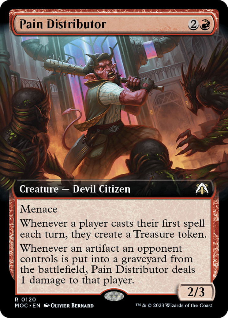 Pain Distributor (Extended Art) [March of the Machine Commander] | Odin's Place