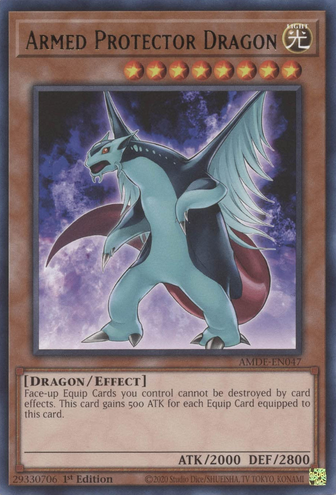 Armed Protector Dragon [AMDE-EN047] Rare | Odin's Place