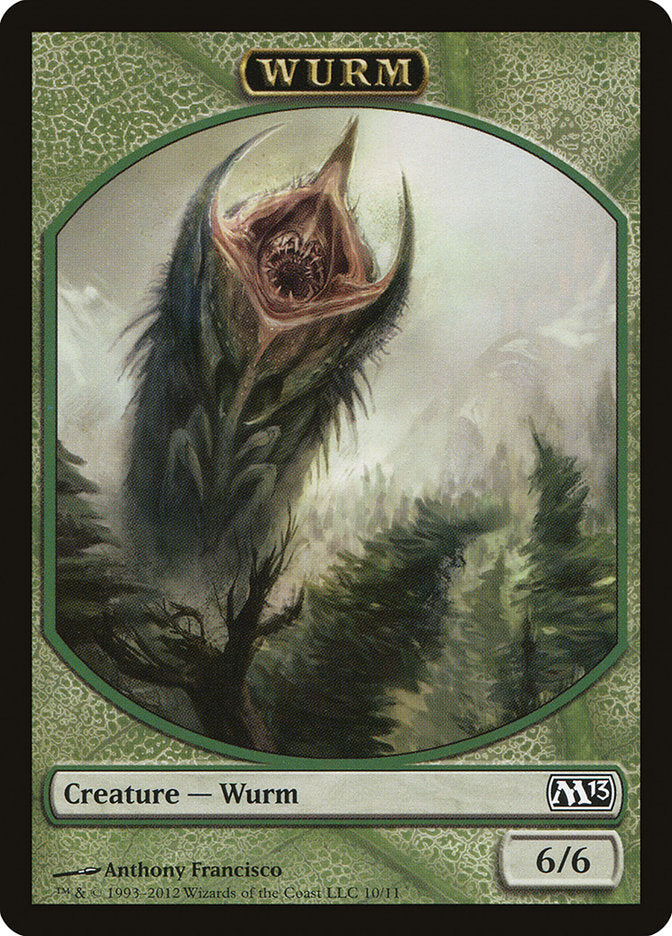 Wurm Token (10) [Magic 2013 Tokens] | Odin's Place