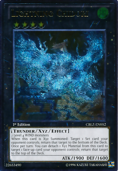 Lightning Chidori [CBLZ-EN052] Ultimate Rare | Odin's Place
