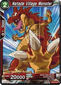 Natade Village Monster (BT7-018_PR) [Assault of the Saiyans Prerelease Promos] | Odin's Place