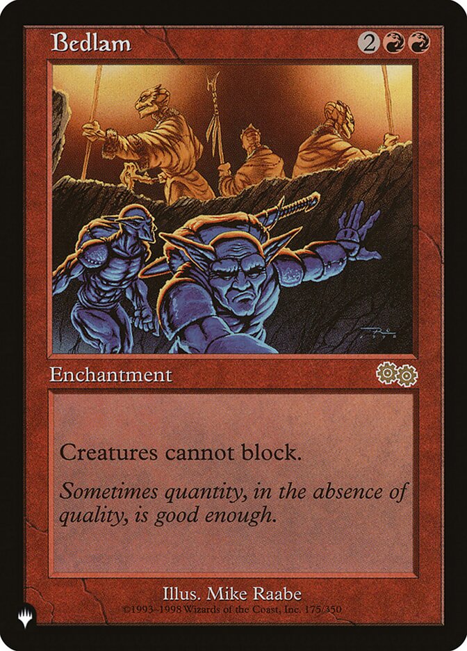 Bedlam [The List] | Odin's Place