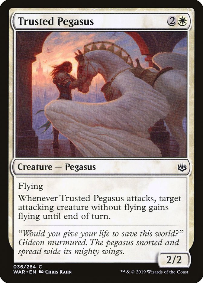 Trusted Pegasus (36) [War of the Spark] | Odin's Place