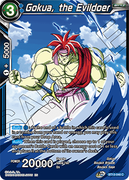 Gokua, the Evildoer (Common) (BT13-048) [Supreme Rivalry] | Odin's Place