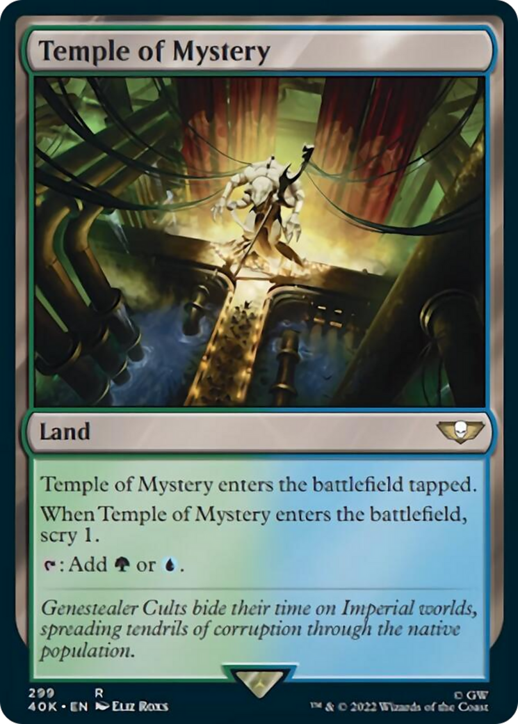 Temple of Mystery (Surge Foil) [Warhammer 40,000] | Odin's Place