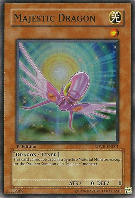 Majestic Dragon [SOVR-EN001] Super Rare | Odin's Place