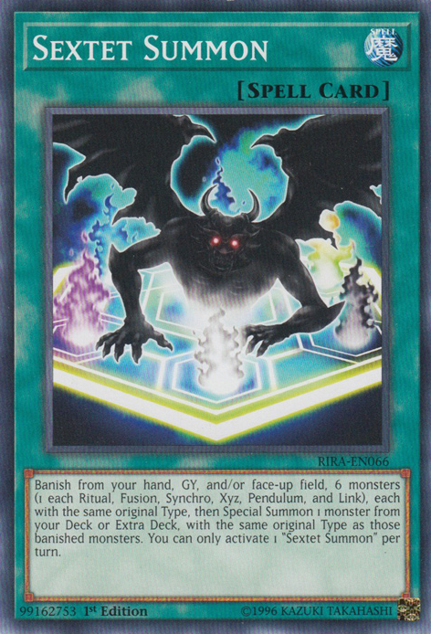 Sextet Summon [RIRA-EN066] Common | Odin's Place