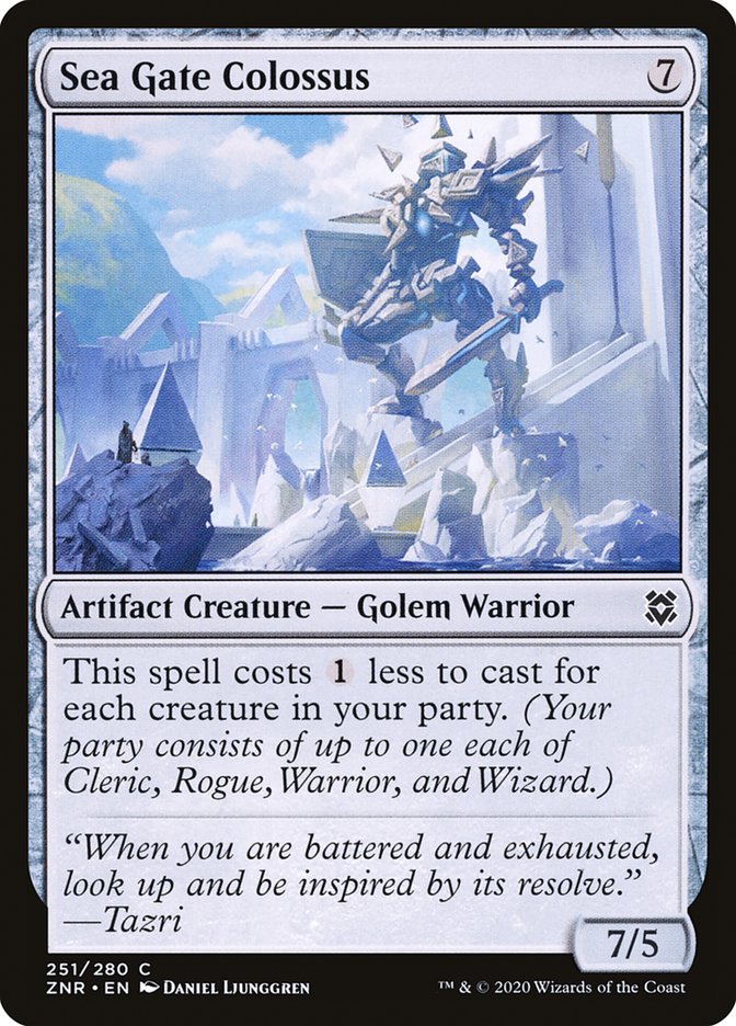Sea Gate Colossus [Zendikar Rising] | Odin's Place