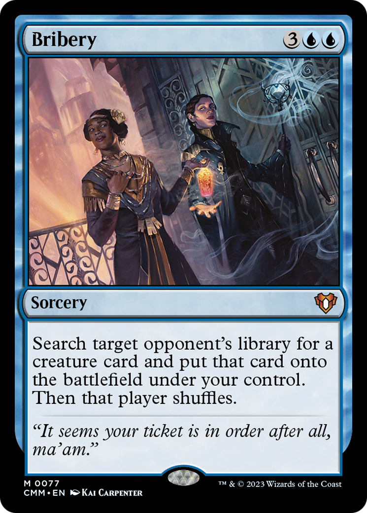 Bribery [Commander Masters] | Odin's Place