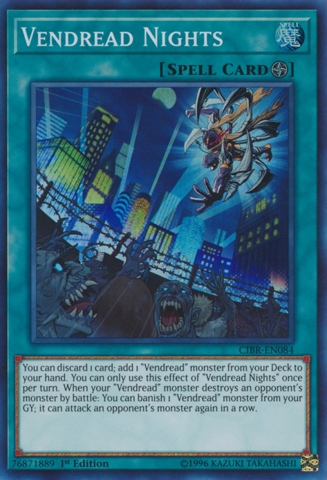 Vendread Nights [CIBR-EN084] Super Rare | Odin's Place