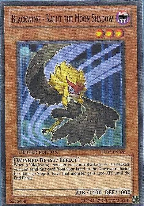 Blackwing - Kalut the Moon Shadow [GLD3-EN026] Common | Odin's Place