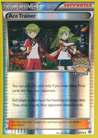 Ace Trainer (69/98) (Regional Championship Promo) [XY: Ancient Origins] | Odin's Place