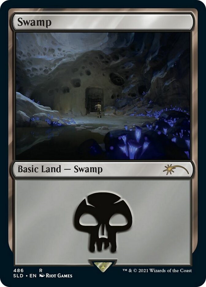 Swamp (486) [Secret Lair Drop Series] | Odin's Place