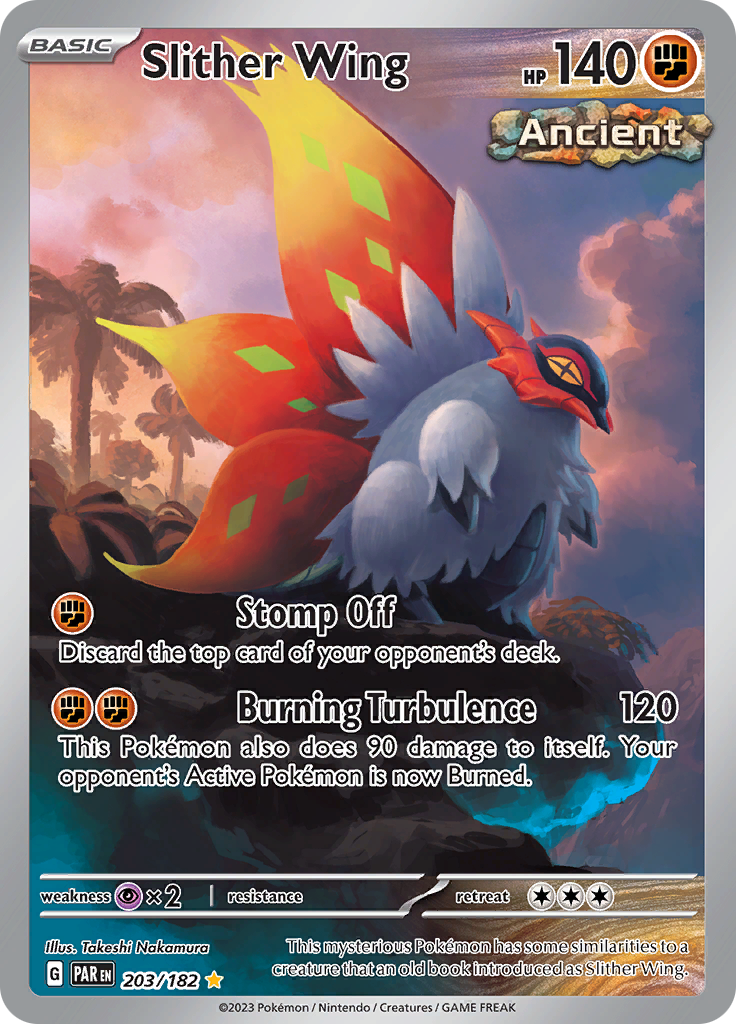 Slither Wing (203/182) [Scarlet & Violet: Paradox Rift] | Odin's Place