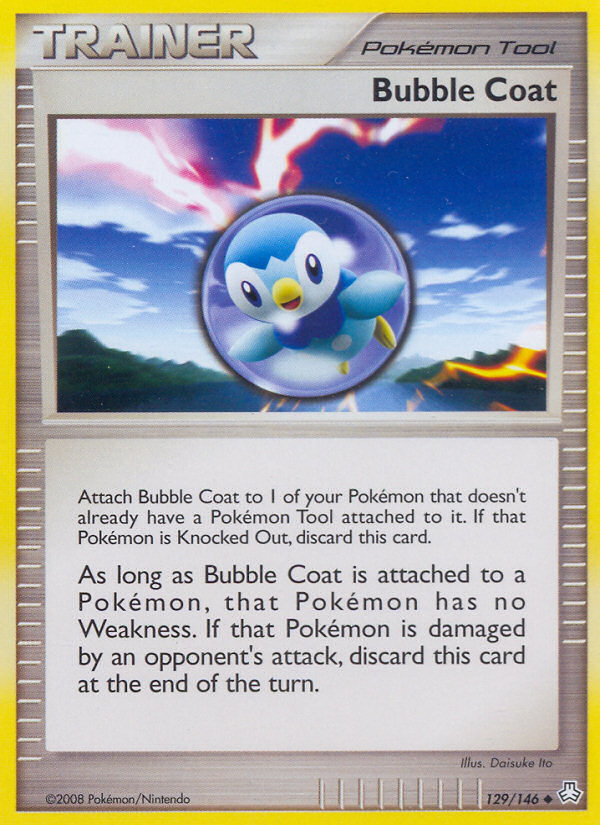 Bubble Coat (129/146) [Diamond & Pearl: Legends Awakened] | Odin's Place