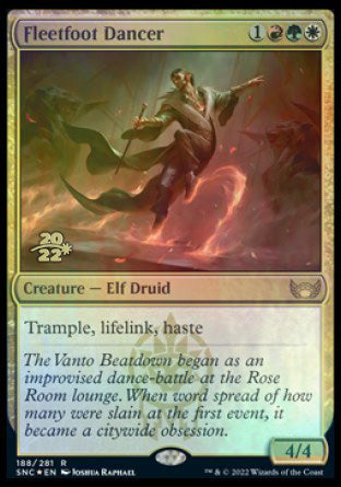 Fleetfoot Dancer [Streets of New Capenna Prerelease Promos] | Odin's Place