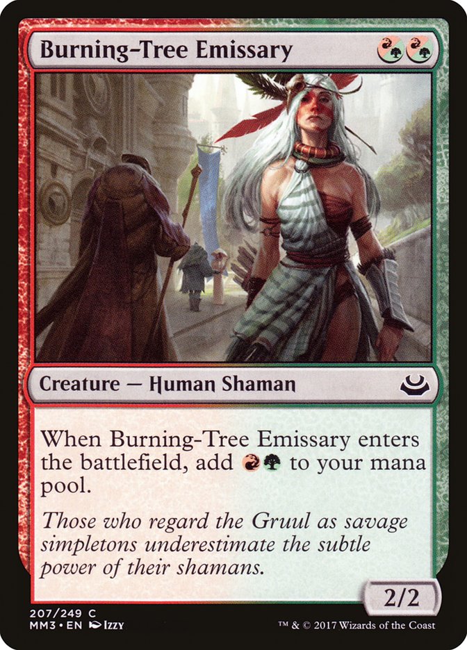 Burning-Tree Emissary (207) [Modern Masters 2017] | Odin's Place