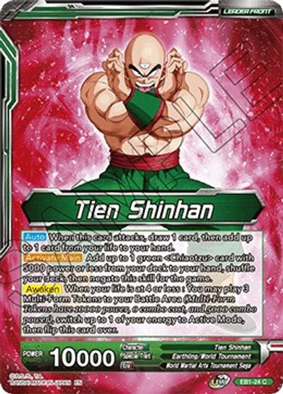 Tien Shinhan // Tien Shinhan, Mysterious Technique (EB1-024) [Battle Evolution Booster] | Odin's Place