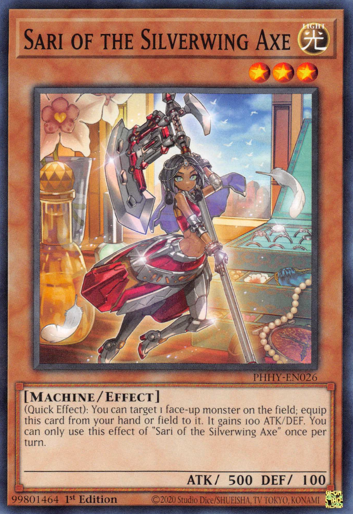 Sari of the Silverwing Axe [PHHY-EN026] Common | Odin's Place