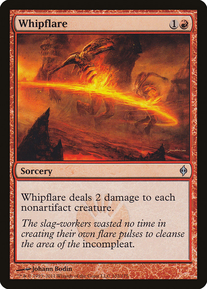 Whipflare (102) [New Phyrexia] | Odin's Place