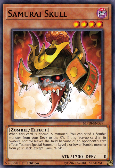 Samurai Skull [MP18-EN089] Common | Odin's Place