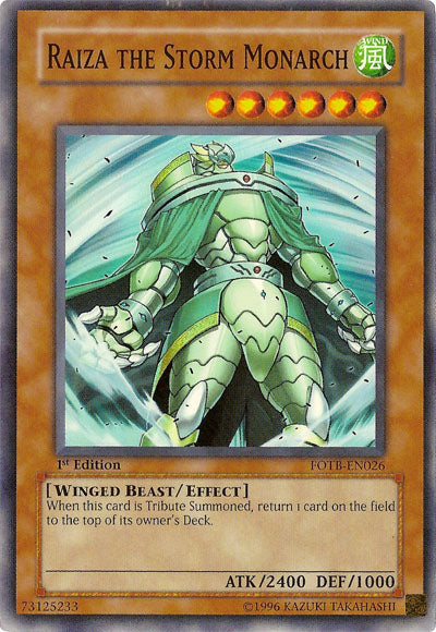Raiza the Storm Monarch [FOTB-EN026] Super Rare | Odin's Place