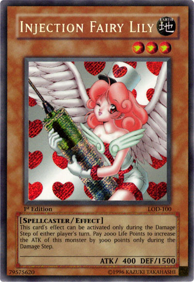 Injection Fairy Lily [LOD-100] Secret Rare | Odin's Place