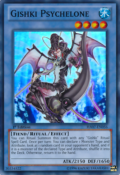 Gishki Psychelone [HA07-EN056] Super Rare | Odin's Place