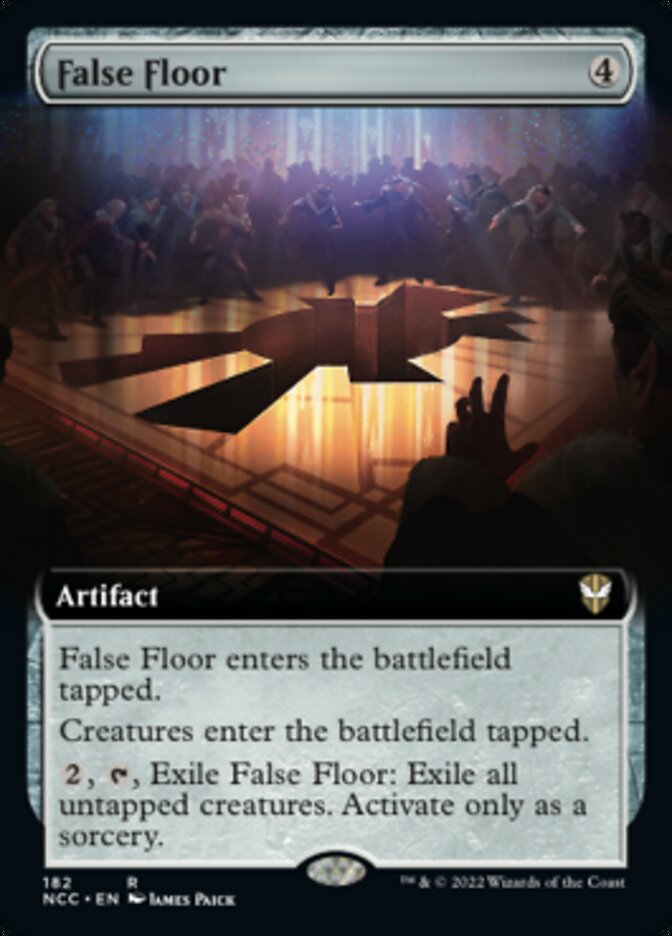 False Floor (Extended Art) [Streets of New Capenna Commander] | Odin's Place