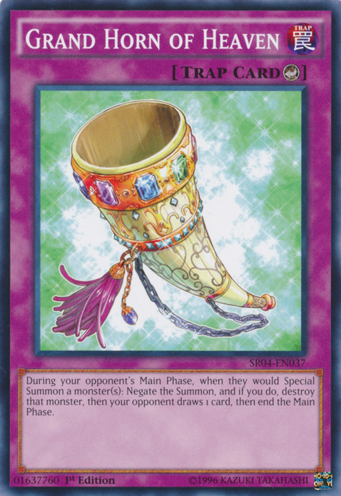 Grand Horn of Heaven [SR04-EN037] Common | Odin's Place