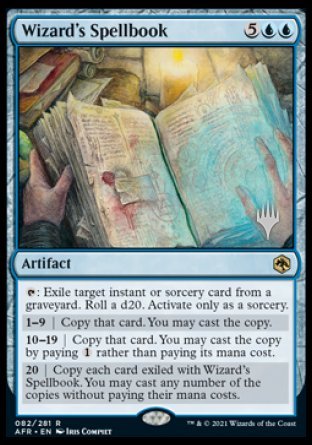 Wizard's Spellbook (Promo Pack) [Dungeons & Dragons: Adventures in the Forgotten Realms Promos] | Odin's Place