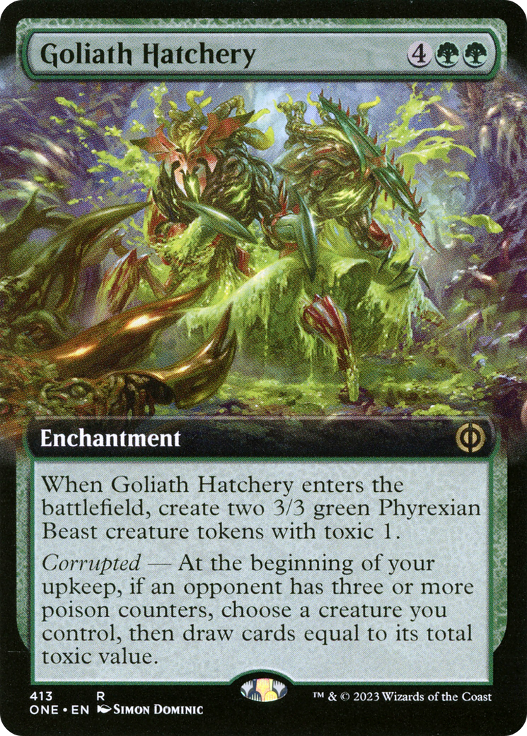 Goliath Hatchery (Extended Art) [Phyrexia: All Will Be One] | Odin's Place