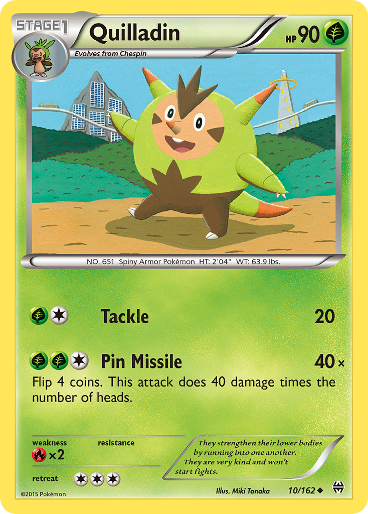 Quilladin (10/162) [XY: BREAKthrough] | Odin's Place