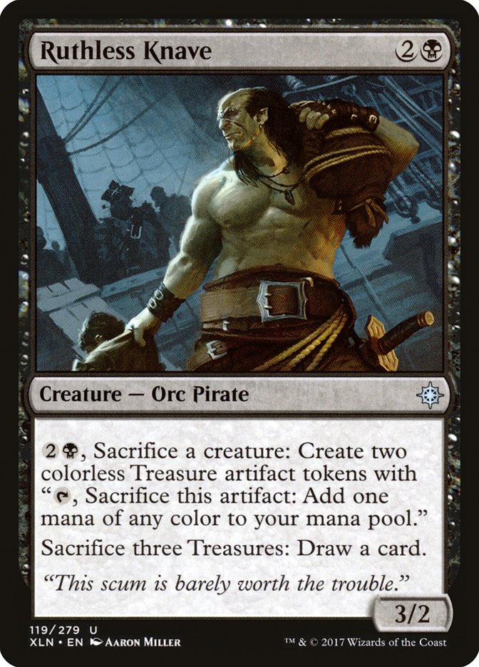 Ruthless Knave (119) [Ixalan] | Odin's Place