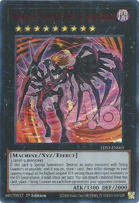 Number C40: Gimmick Puppet of Dark Strings (Red) [LDS3-EN065] Ultra Rare | Odin's Place
