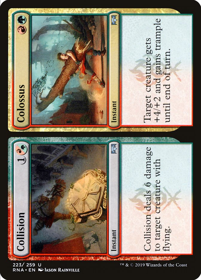 Collision // Colossus (223) [Ravnica Allegiance] | Odin's Place